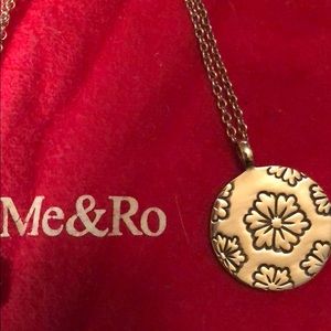 10k Me&Ro Geisha pendant necklace